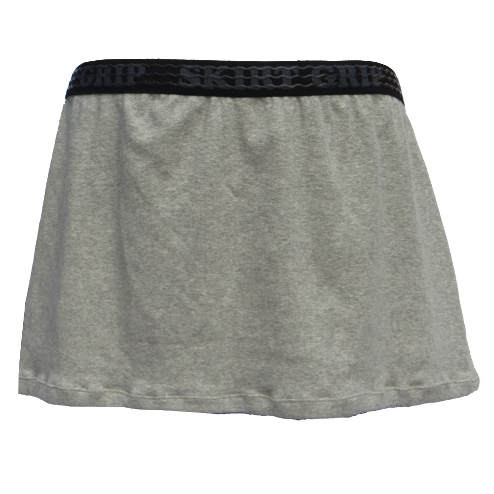 SKIRT GRIP GREY HEATHER JERSEY KNIT SKIRT